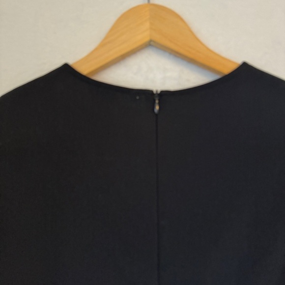 & other stories womens black long Puff Sleeve Knot Tie Mini Dress size 8 - Picture 6 of 11